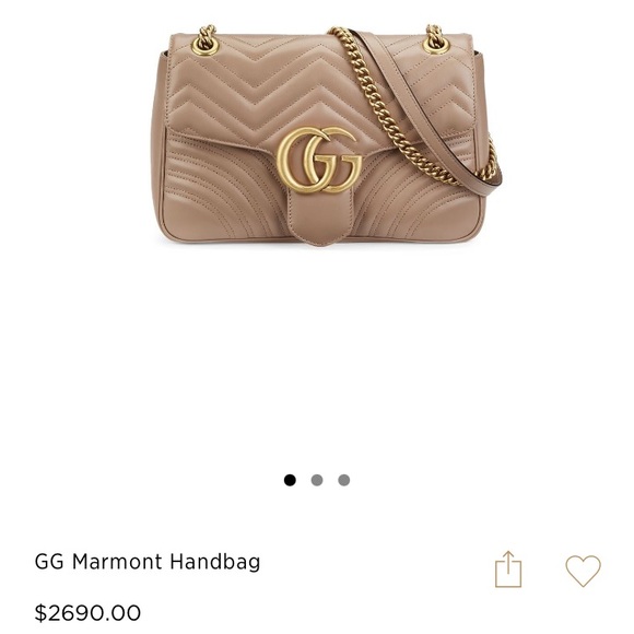 Gucci Marmont Handbag - Picture 1 of 7
